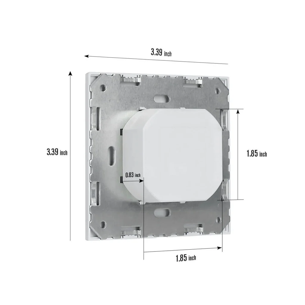 Instruksi dimensi sensor gerak rz023