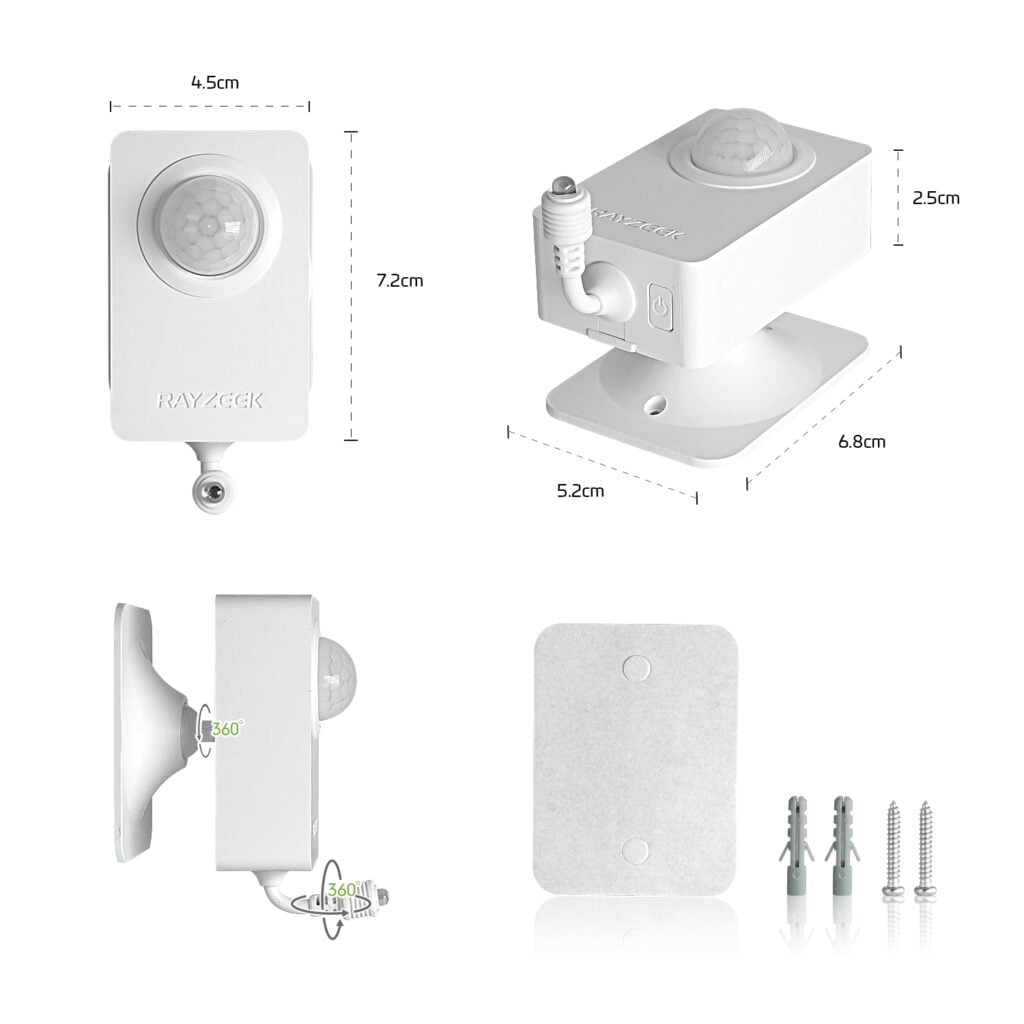 Rayzeek Rz050 Dual Power Air Conditioner Motion Sensor RZ050-DP - Rayzeek