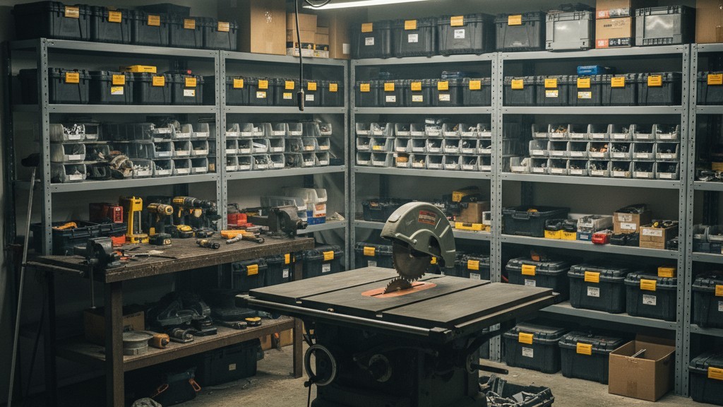 Wi-Fiに不適切な工房環境 高い金属棚、スチール工具キャビネット、重機械を備えた工房は、ワイヤレス信号を遮断または妨害することがあります。