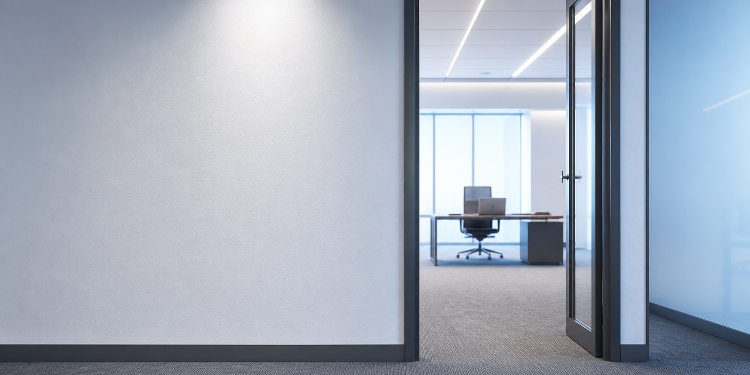 Indoor wall switch occupancy sensor in a small office